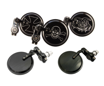 ROUND BAR END MIRRORS